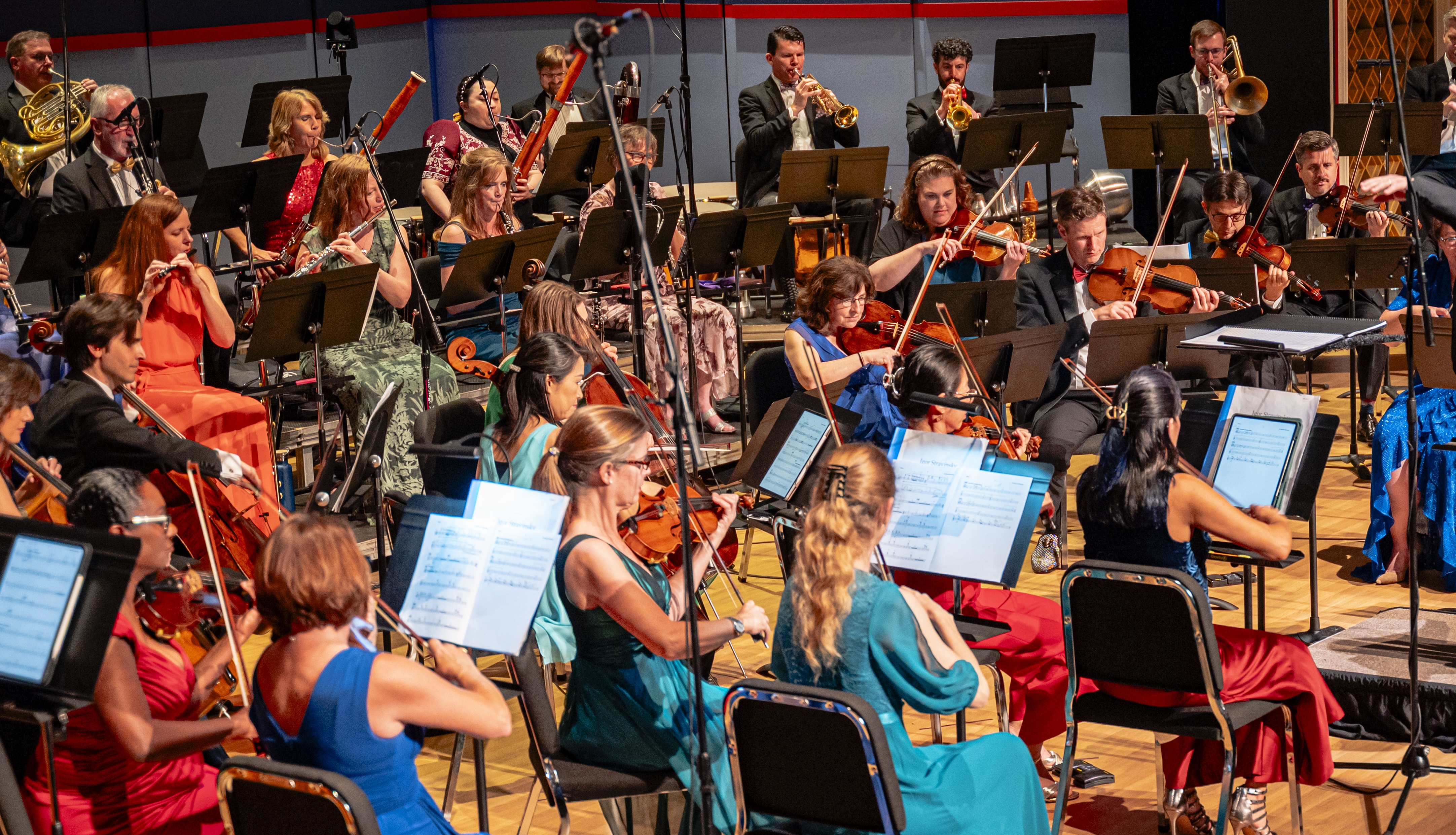 ROCO, Houston's Chamber Orchestra, in concert at Brockman Hall for Opera, Rice University